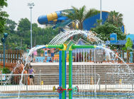 Steel Columns Kids Splash Water Playground, Garden Play Sprzęt dla dzieci o wysokości 3m