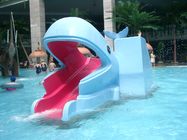 Poza Kids Water Playground Adorable Cartoon Shape Whales Slajdy