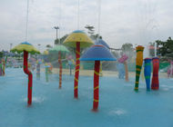 Basen Kids Aqua Playground Park wodny Rainning Mushroom Group Fibre Glass