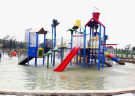 Budowa parku wodnego z włóknami szklanymi OEM, system urządzeń do zabawy dla dzieci w wodzie