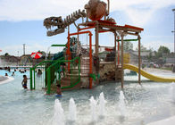 Komercyjny odkryty park wodny Budowa Fiberglass Children Aqua Park Equipment