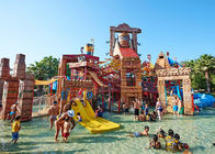 Park rozrywki Sprzęt Aqua Playground Zabawa z natryskiem / kurtyną wodną
