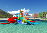 Water Pool Toys Theme Park Concept Design Dostosowane Aqua Playground With Dump Bucket