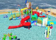 Family Slide Theme Park Design Spiralne / Proste zabawne interaktywne przejażdżki wodne