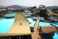 12m Wysokość platformy U - Waving Water Park Slide / Commercial Playground Equipment