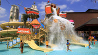 Atrakcyjny sprzęt Aqua Playground Galle Pirate Theme Water House For Family