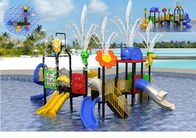 Kolorowe zjeżdżalnie wodne na plac zabaw dla dzieci