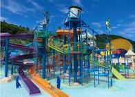 Fiberglass Aqua Playground Equipment Naturalny motyw lasu Water House For Resort Hotel