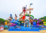 FRP Outdoor Aqua Playground Wakacyjna rekreacja Zabawa w wodzie Zjeżdżalnia
