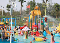 Kids Aqua Play Equipment 6mm Zjeżdżalnia wodna w parku rozrywki