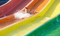 Zjeżdżalnia wodna dla dorosłych Rainbow z włókna szklanego do parku rozrywki