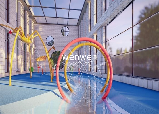 Corlorful Kids Splash Adventure Plan piętra parku wodnego 100 m2