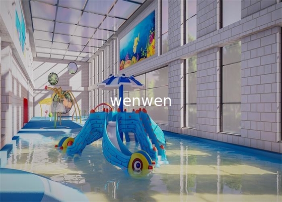 Corlorful Kids Splash Adventure Plan piętra parku wodnego 100 m2