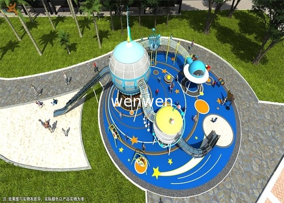 Luksusowy park rozrywki dla dzieci na świeżym powietrzu w parku wodnym