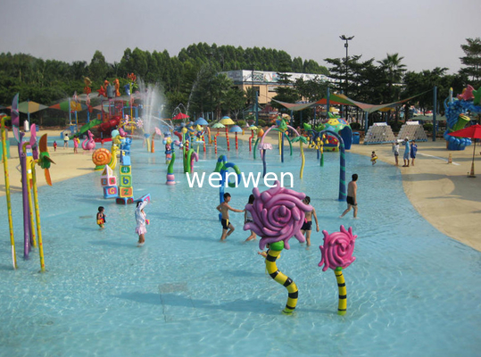 Sprzęt Water Spray Park z maszyny do pompowania wody w Aqua Park