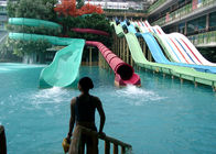 Ekstremalne zjeżdżalnie wodne o wysokości 12 metrów z włókna szklanego dla basenów wypoczynkowych