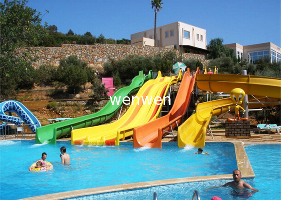 Hotel Resort Water Park Slide Zjeżdżalnia wodna z włókna szklanego Aqua Theme Park Equipment