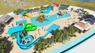 Theme Water Park Surf Simulator Machine Letnia rozrywka Dorośli Zjeżdżalnia wodna