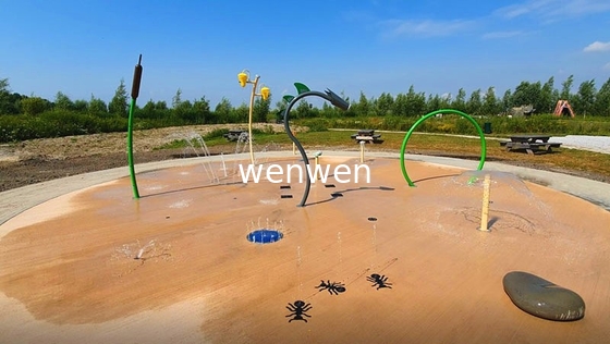 Rura ocynkowana Plac zabaw dla dzieci Interaktywny park dla dzieci