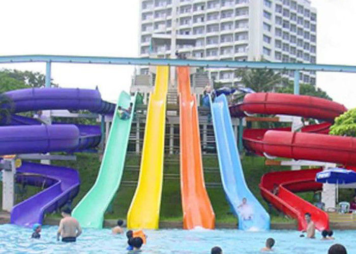Zjeżdżalnia wodna o dużej prędkości, pływalnia Aqua Park Zjeżdżalnia wodna dla dzieci / dorosłych